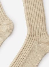 Marl Socks Oat