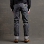 Die Hard Double Knee Straight Leg - 14oz Indigo Herringbone Selvage Denim