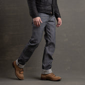 Die Hard Double Knee Straight Leg - 14oz Indigo Herringbone Selvage Denim