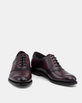 Martin Oxblood Saddle Oxford - 675