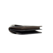 Cast Compact Wallet In And Taupe Pebbled Leather