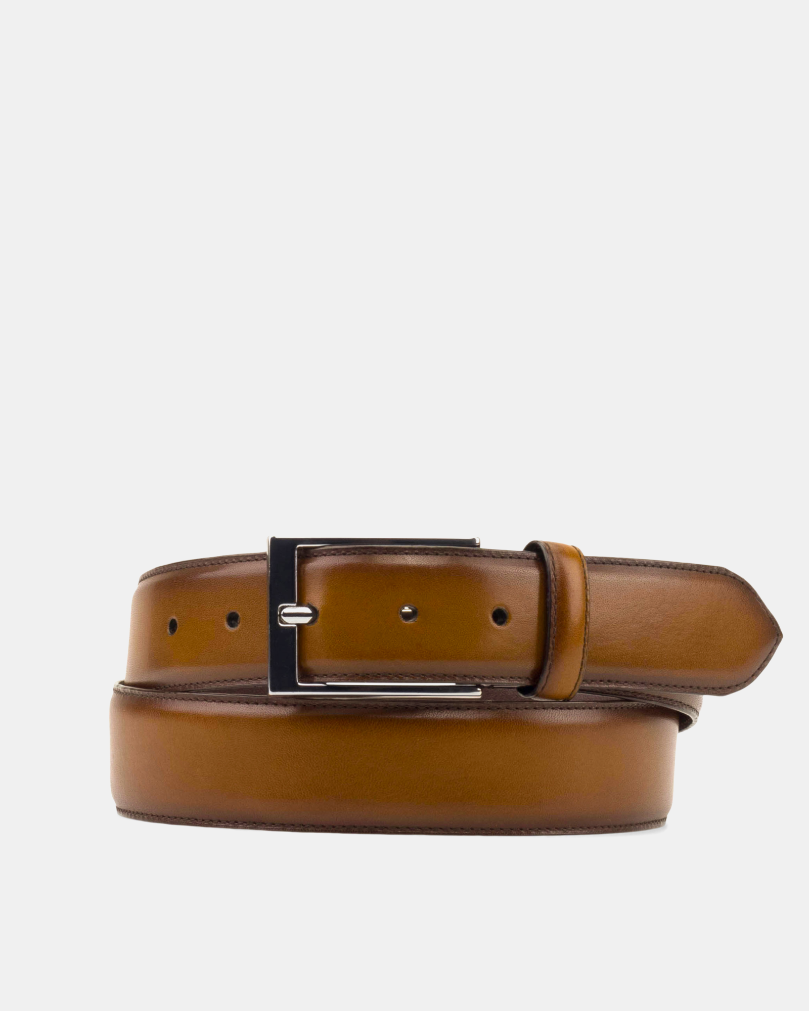 Matching Belt Hand Burnished Calfskin