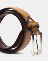 Matching Belt Hand Burnished Calfskin