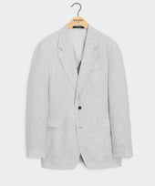 Italian Striped Linen Sutton Jacket