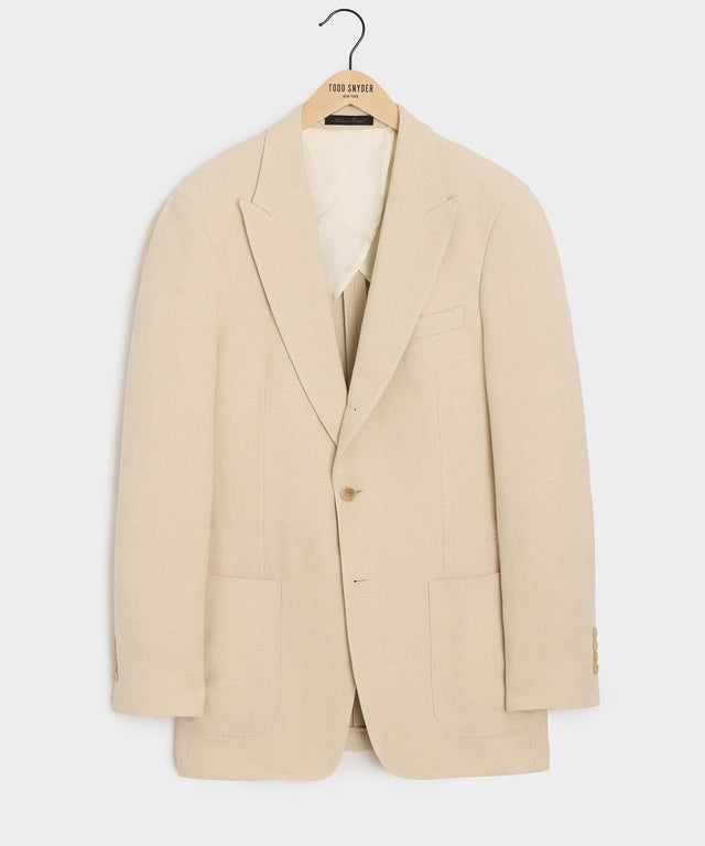 Italian Linen-Cotton Madison Jacket