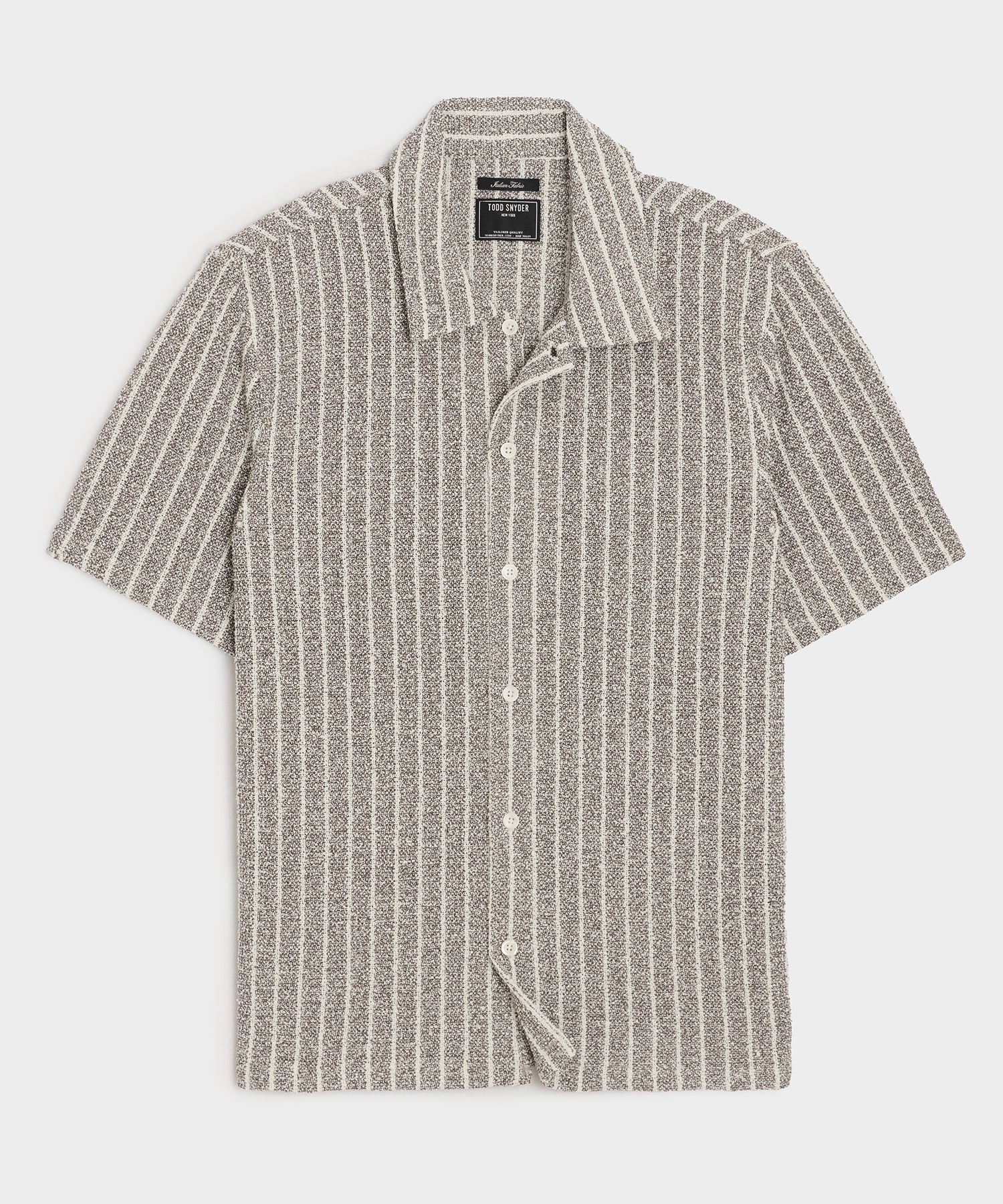 Italian Bouclé Cabana Shirt