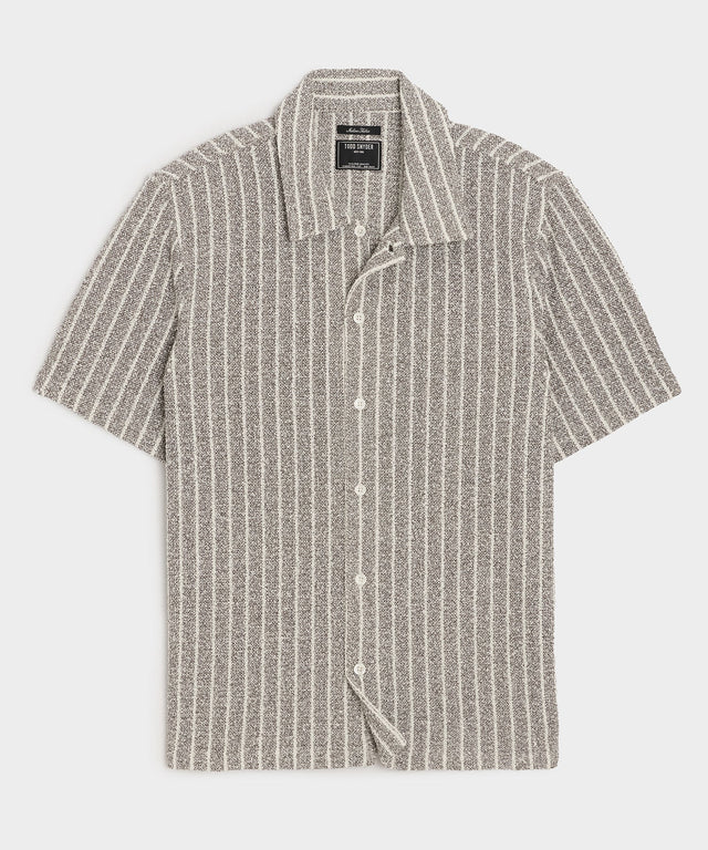Italian Bouclé Cabana Shirt