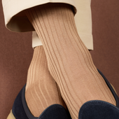 Beige Sable Fil D Cosse