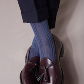 Bleu Acier Violet Fil D Cosse