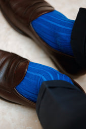Bleu Roi Super Solide Laine