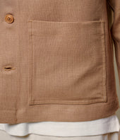 Original Fibres x Merz b. Schwanen Worker's Linen Jacket