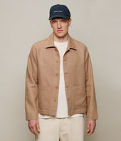 Original Fibres x Merz b. Schwanen Worker's Linen Jacket