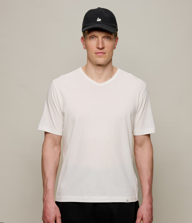 Soft Pima Cotton V-Neck T-Shirt