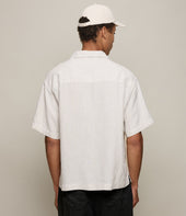 Linen Bowling Short Sleeve Shirt