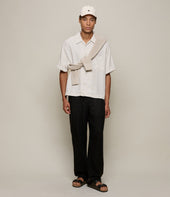 Linen Bowling Short Sleeve Shirt