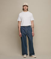 1940s Cotton High Rise Wide Leg Chino