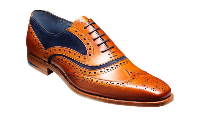 McClean - Cedar Calf / Blue Suede