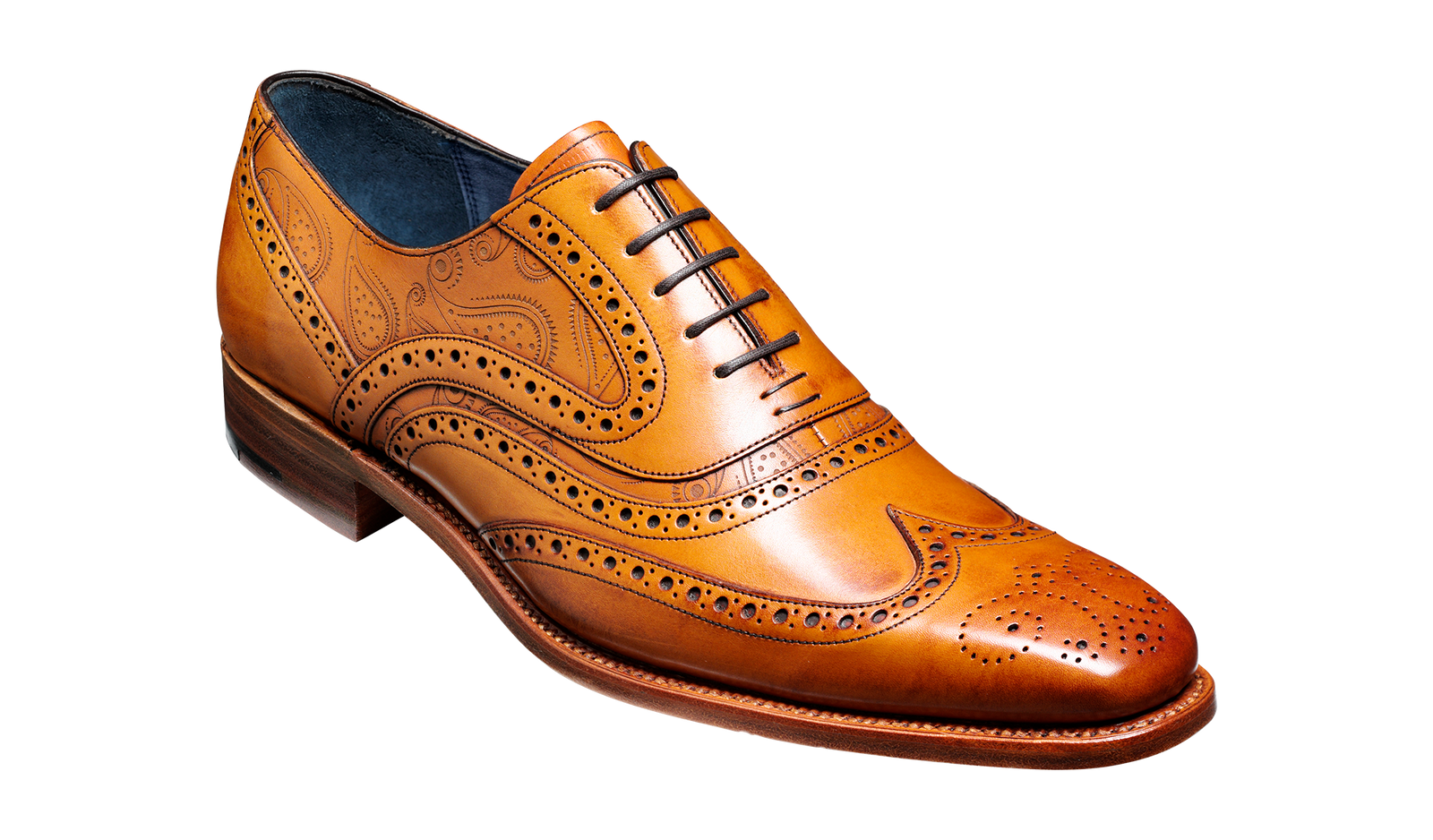 Mcclean Cedar Calf Paisley Laser