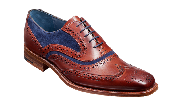 McClean - Rosewood Calf / Navy Suede