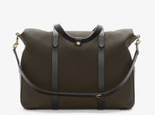 M/S Mega Tote – Army/Dark Brown