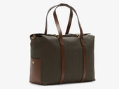 M/S Mega Tote – Army/Cuoio