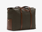 M/S Mega Tote – Army/Cuoio