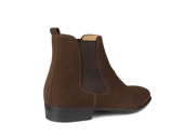 Hicks Chelsea Boot in Dark Snuff Shield Suede