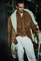Antonio Shirt In Suede