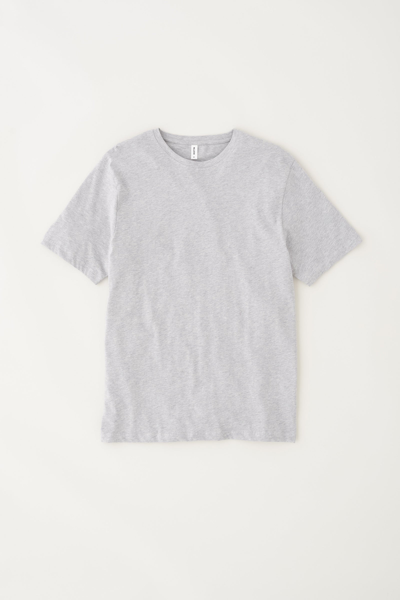 Men's Essential Crew in Heather Grey