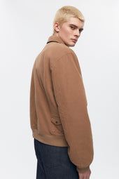 Men's A-2 Bomber Jacket in Washed Otter