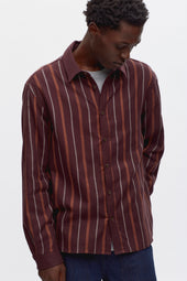 Abaza Shirt in Burgundy