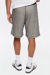 Atlas 2-Tone Waffle Short in Marshmallow/Black