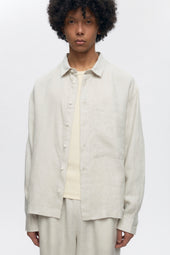 Cairo Linen Shirt in Natural