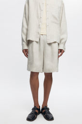 Cairo Linen Short in Natural