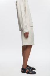Cairo Linen Short in Natural