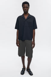 Men's Camp Polo in Black