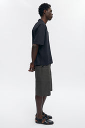 Men's Camp Polo in Black