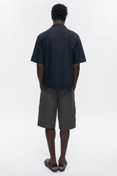 Men's Camp Polo in Black