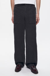 Men's Cord Work Pant in Black