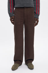 Men's Cord Work Pant in Coffee Bean