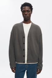 Men's Cozy Cardigan in Beluga