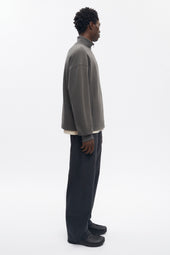 Men's Cozy Quarter Zip in Beluga