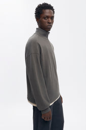 Men's Cozy Quarter Zip in Beluga