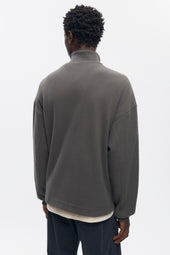 Men's Cozy Quarter Zip in Beluga