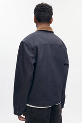 Men's Denim Overshirt in Raw