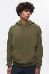 Men's Essential Hoodie in Olive