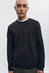 Unisex Essential Longsleeve in Black