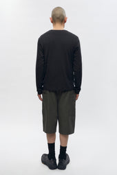 Unisex Essential Longsleeve in Black
