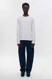 Unisex Essential Longsleeve in White