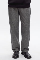 Flannel Field Pant in Black Herringbone
